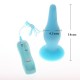 IntimateShaki  Vibrating Anal Plug Colour Blue or Pink.