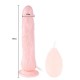 Ejaculating and Vibrating Dildo With Remote Control and Suction Base.