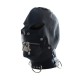 Pleather Hood with Lockable Two Zip Mouth.