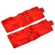 Under The Bed Wrist and Ankle Restraint Set in Pink or Black or Red..