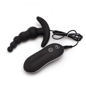 Anal Pleasure Vibrating anal Plug With Ten Mode Remote Control.