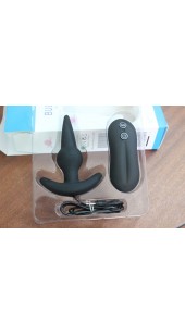 Anal Pleasure Vibrating anal Plug With Ten Mode Remote Control.