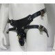 Black Leather Waist Harness For CB Series Chastity Devices.