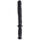 Doc Johnson's The Hard Rammer Dildo with Gripping Handle Black.