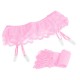 Stockings and Garter Set in Three Colours.