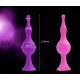 Intimate Silicone Anal Plug Colour Purple.