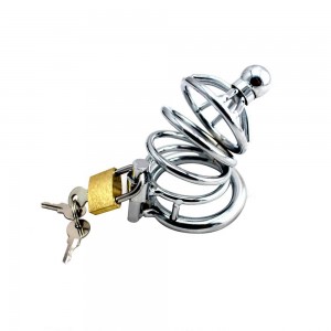 The Cage2 Chastity Device  With 40mm or 45MM or 50mm Scrotum Ring.