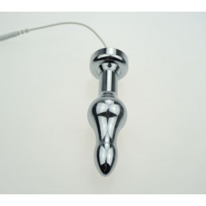 Medium Size Stainless Steel Electro Anal Plug.