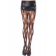 Black Micro Net Pothole Pantyhose