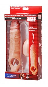 Realistic Ejaculating Penis Enlargement Sheath