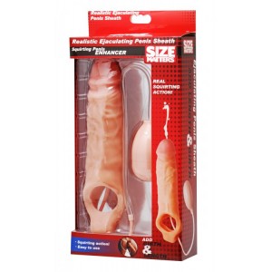 Realistic Ejaculating Penis Enlargement Sheath