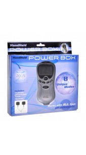 Zeus Handheld Eight Mode Power Box with Black Pads