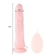 Ejaculating and Vibrating Cock With Remote Control and Suction Base.