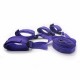 Under The Bed Wrist and Ankle Restraint Set In Three Colours .