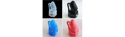 Silicone Male Chastity Devices in A Range Of Colours.