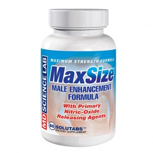 MaxSize - Penis Erection Enhancement - 60 caplets.