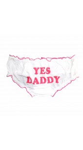 YES DADDY Womens Panties One Size. 