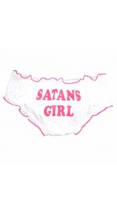 SATANS GIRL Womens Panties One Size. 