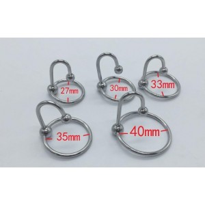 Halo Urethral Plug With Glan Ring in Five Sizes.