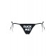 FUCK ME Tie Side Womens Panties One Size in a Range of Colours. 