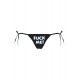 FUCK ME Tie Side Womens Panties One Size in a Range of Colours. 