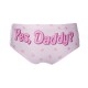 YES DADDY Womens Panties With Hearts in One Size. 
