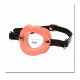 Soft Silicone Big Lipsr Mouth Gag in Two Colours.
