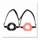 Soft Silicone Big Lipsr Mouth Gag in Two Colours.