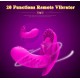 Wireless Remote Control Strapless 20 Mode Vibrating Butterfly.