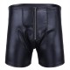 Men's Pleather Open Back Boxer's With Front Zip and Come's in a Range of Size's.