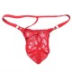 Spandex and Lace Thong With Chrome Stud's in A Range Of Size's and Colour's.
