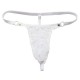 Spandex and Lace Thong With Chrome Stud's in A Range Of Size's and Colour's.