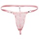 Spandex and Lace Thong With Chrome Stud's in A Range Of Size's and Colour's.