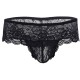 Lace High Rise Briefs With Front Pouch in a Range of Colour's.