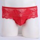 Lace High Rise Briefs With Front Pouch in a Range of Colour's.