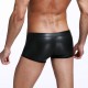 Black Stretch Men's Boer's With Front O Ring and Pouch.