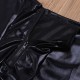  Black Men's Patent Leather Pant's With Front Zipper in A Range Of Size's.