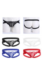 Men's Lace Stretch Jock Strap in a Range of Colour's.