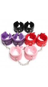 Strict Leather Premium Fur Lined Restraints in a Range Of Colours.