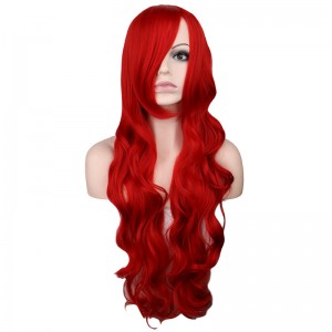 Desire Long Wavy Red Wig (38 inches long)