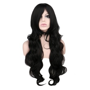 Desire Long Wavy Black Wig (38 inches long)