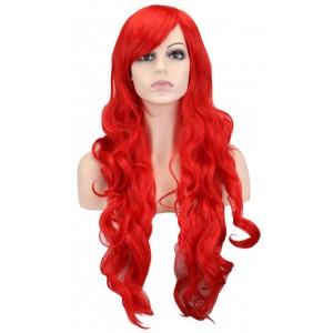 Desire Long Wavy Rich Red Wig (38 inches long)