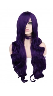 Desire Long Wavy Purple Wig (38 inches long)