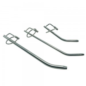 Stainless Steel Penis Urethral Tube With Glan Rings in Three Sizes. 