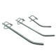 Stainless Steel Penis Urethral Tube With Glan Rings in Three Sizes. 