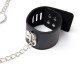 Soft Black Collar With Wrist Restrain's.