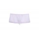 Mini Skirt With Built In G-String in Black and White.