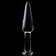 Small Glass Anal Plug