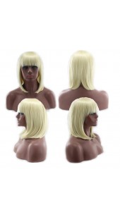 Similler Short Blonde Wig. (14 Inch)