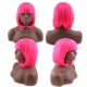 Similler Short Hot Pink Wig. (14 Inch)